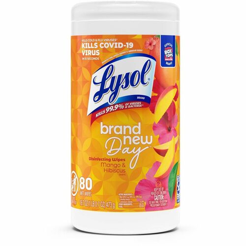 Lysol RAC97181 Brand New Day Disinfecting Wipes