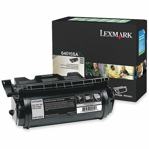 Lexmark LEX64015SA Return Program Print Cartridge - Laser - 6000 Page - 1 Each