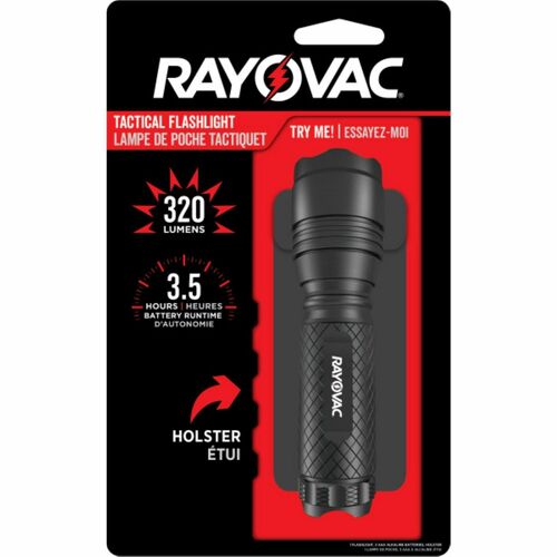 Rayovac RAYRN3AAABA RoughNeck 3AAA LED Tactical Flashlight