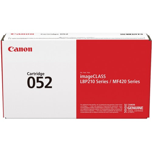 Canon CNMCRTDG052 052 Original Laser Toner Cartridge - Black - 1 Each