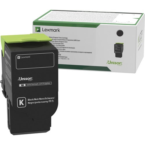 Lexmark LEXC231HK0 Unison Original High Yield Laser Toner Cartridge - Black - 1 Each