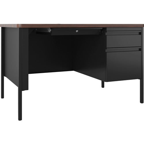 Lorell LLR66939 Fortress Series 48" Right-Pedestal Teachers Desk