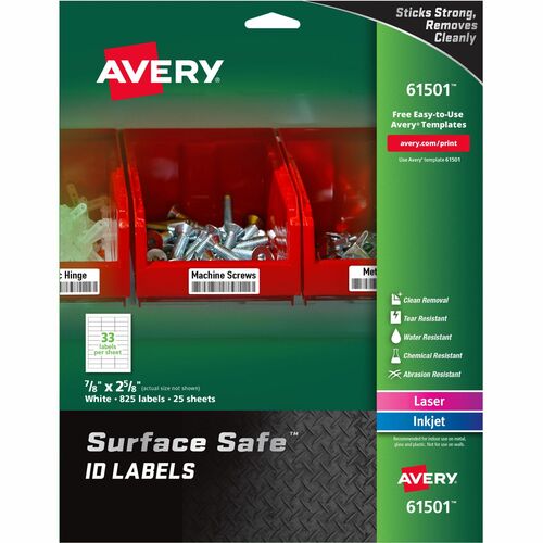 Avery® AVE61501 Avery® Surface Safe ID Label