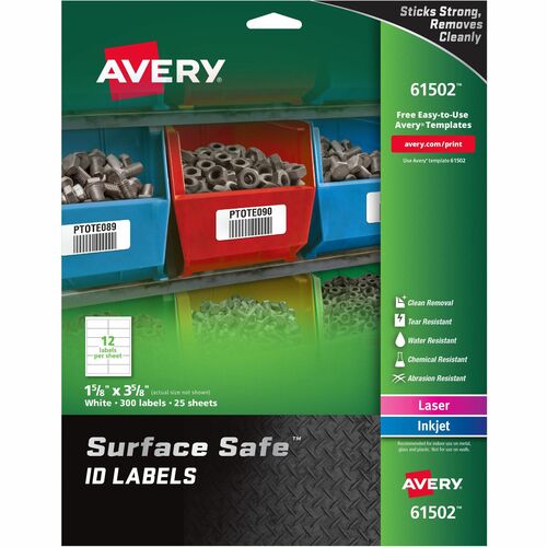 Avery® AVE61502 Avery® Surface Safe ID Label
