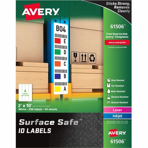 Avery® AVE61506 Avery® Surface Safe ID Label