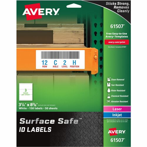 Avery® AVE61507 Avery® Surface Safe ID Label
