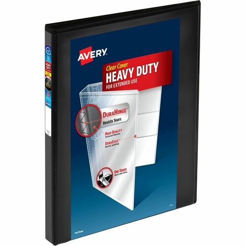 Avery® AVE79766 Heavy-Duty View Binders, 0.5" Slant Rings