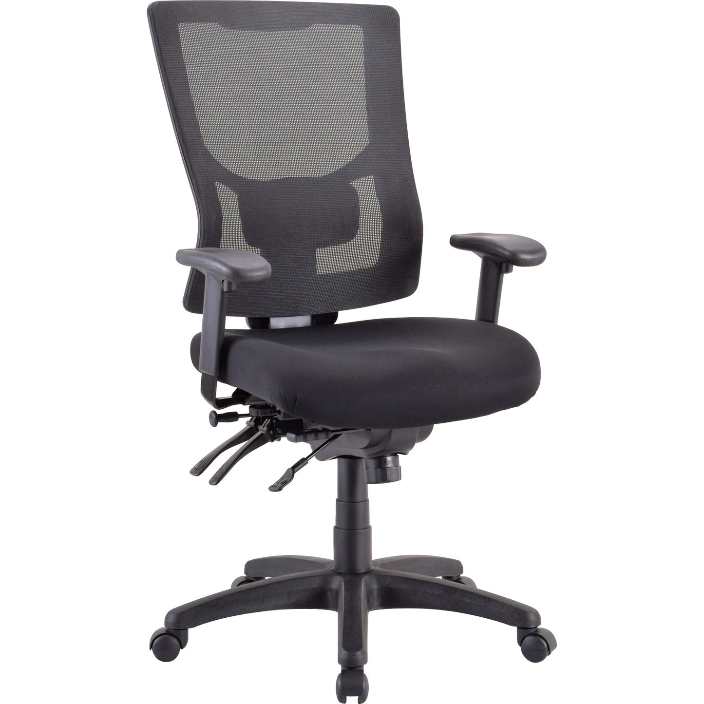 Lorell LLR6200050 Multifunctional Mesh High-back Exec. Chair