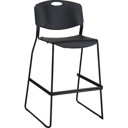 Lorell LLR62535 Heavy-duty Bistro Stack Chairs