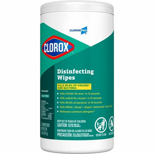 CloroxPro CLO15949BD Disinfecting Wipes