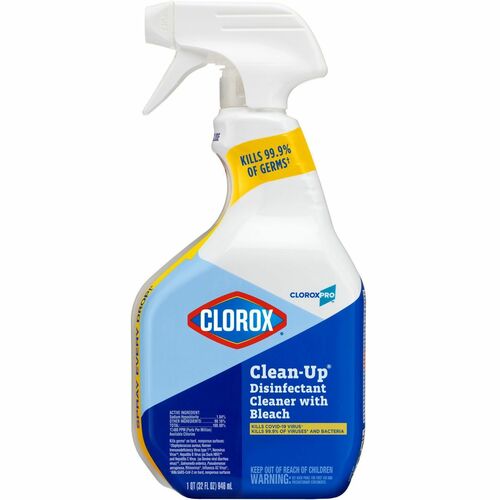 CloroxPro CLO35417BD Clean-Up Disinfectant Cleaner Spray with Bleach