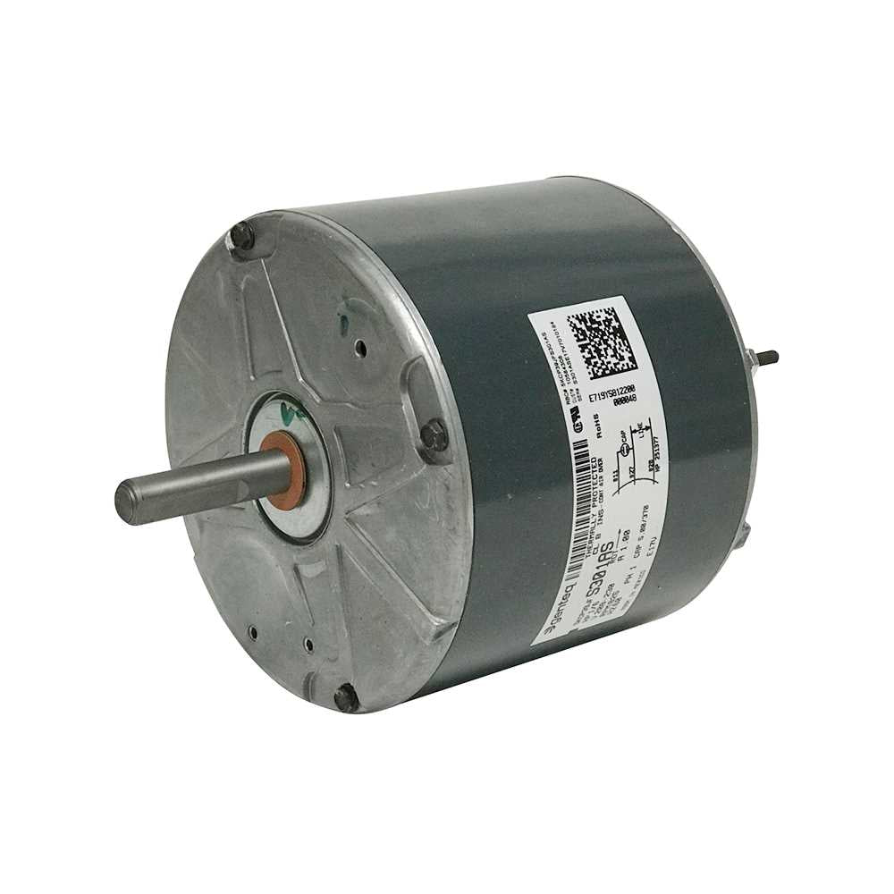 Goodman-Amana 10584308S Condenser Motor, PSC, 1/6 Hp, 208/230 V, 1 Ph, 60 Hz, 1 A