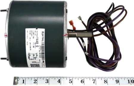 Goodman-Amana 10584323 Condenser Motor, PSC, 1/6 Hp, 208/230 V, 1 Ph, 60 Hz, 1.1 A