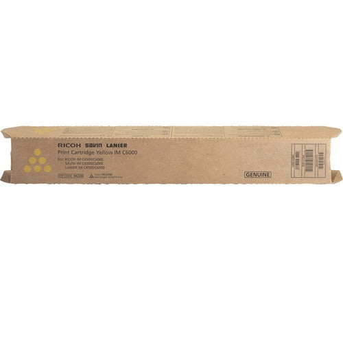Ricoh RIC842280 Original Laser Toner Cartridge - Yellow - 1 Each