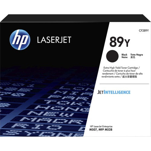 HP HEWCF289Y 89Y (CF289Y) Original Extra High Yield Laser Toner Cartridge - Black - 1 Each