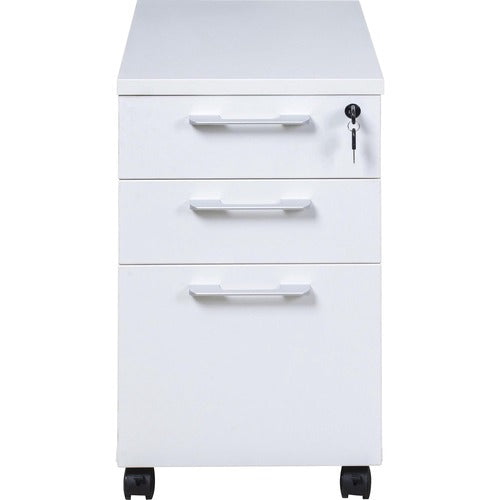 Boss BOPS504WT Simple System Mobile Pedestal Box/Box/File