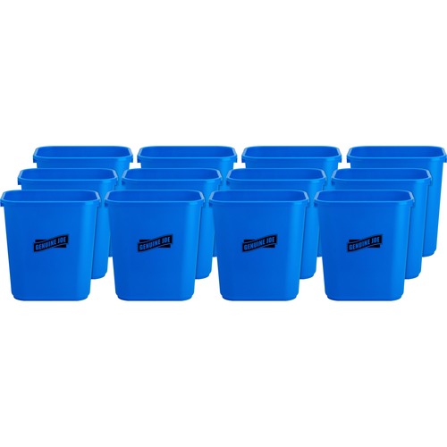 Genuine Joe GJO57257CT 28-1/2 Quart Recycle Wastebasket