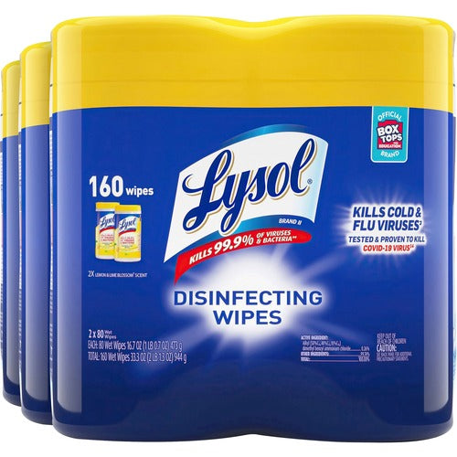 Lysol RAC80296CT Disinfecting Wipes