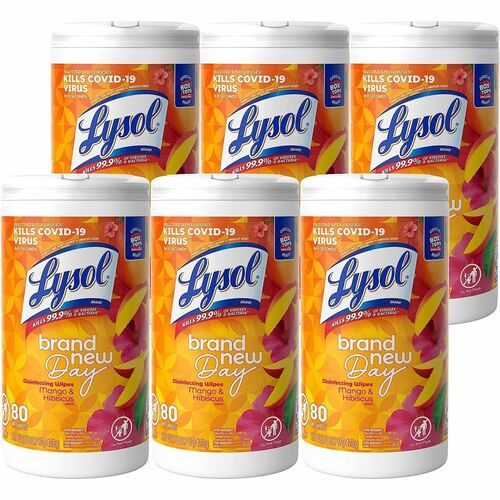 Lysol RAC97181CT Brand New Day Disinfecting Wipes