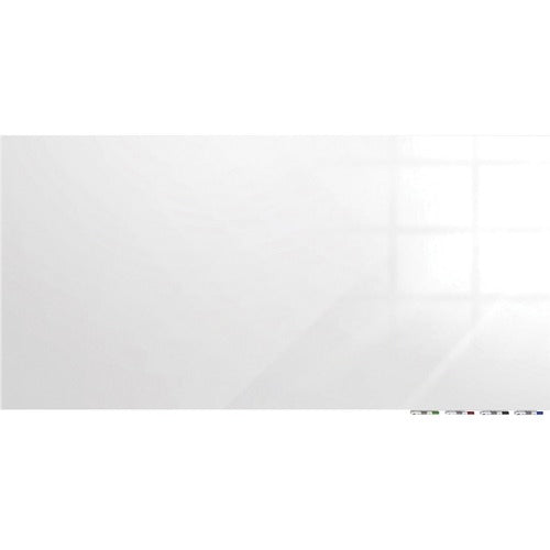 Ghent GHEARIASM45WH Aria Low Profile Glass Whiteboard