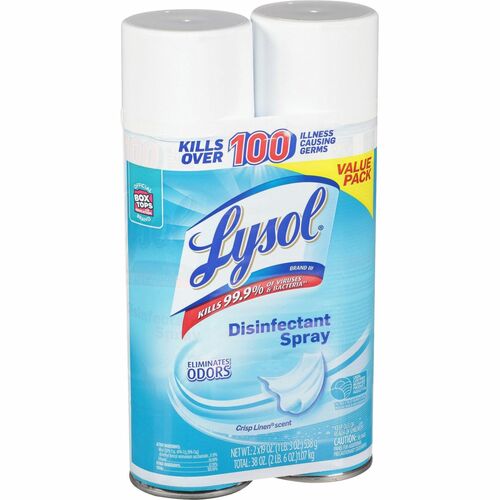 Lysol RAC99608 Crisp Linen Disinfectant Spray