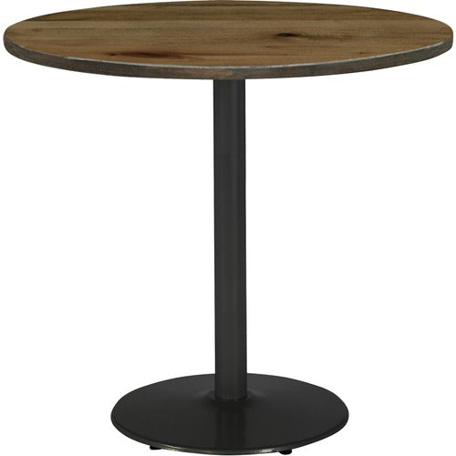 KFI KFI36R922BK38LN 36" Round Vintage Wood Bistro Table