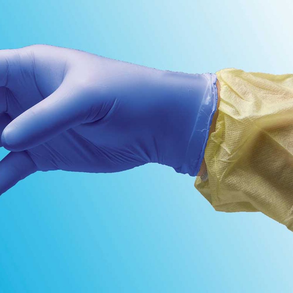 Innovative Healthcare 106100 Nitriderm Nitrile Sterile Exam Gloves – Pairs - S, 50 Pr/Bx, 4 Bx/Cs