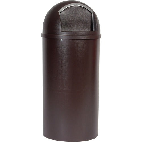 Rubbermaid Commercial RCP817088BRO Marshal 25-gallon Container
