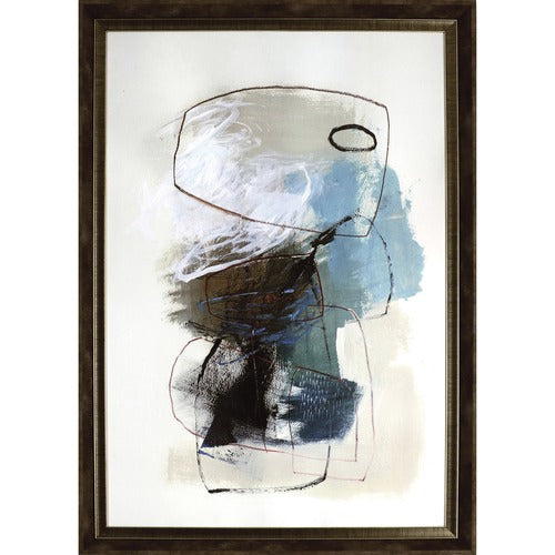 Lorell LLR04472 In The Middle I Framed Abstract Art