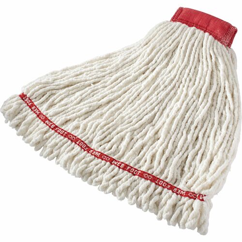 Rubbermaid Commercial RCPA253WHI 5" Headband Shrinkless Wet Mop