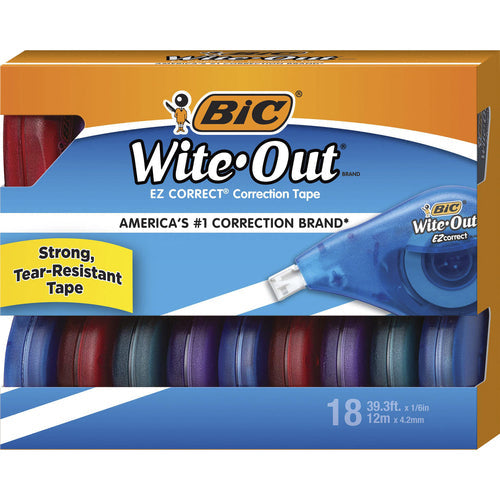 BIC BICWOTAP18 Wite-Out EZ CORRECT Correction Tape