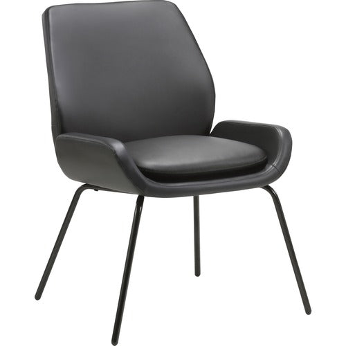 Lorell LLR68574 U-Shaped Seat Guest Chair