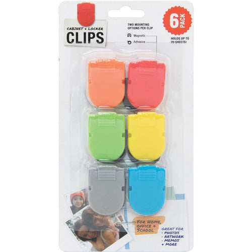 Advantus AVT97526 Magnetic Cabinet/Locker Clip