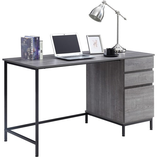 Lorell LLR97616 SOHO Desk with Side Drawers