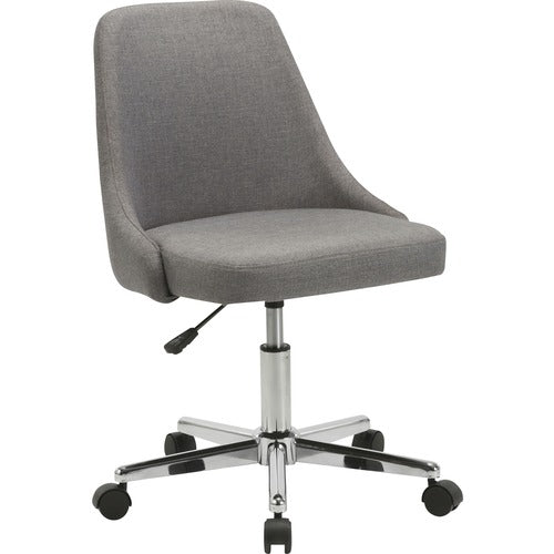 Lorell LLR68571 Resimercial Low-back Task Chair with Arms