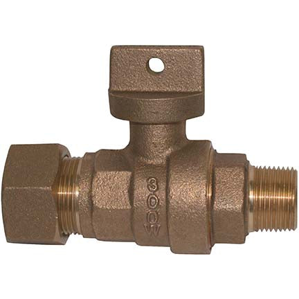 A.Y. McDonald 5133-301 76107T 3/4 Ball Curb Cts X Mnpt - Nl