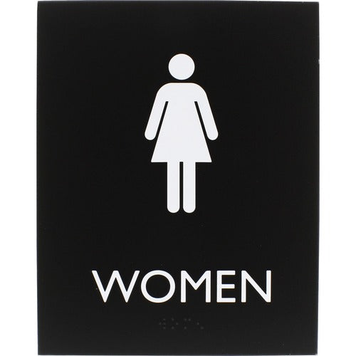 Lorell LLR02665 Women's Restroom Sign