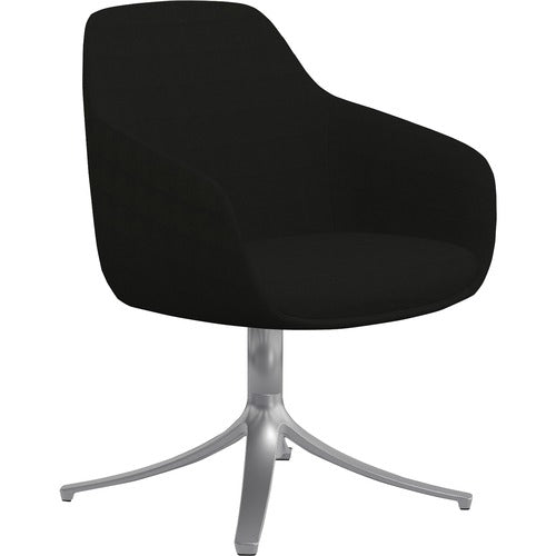 9 to 5 Seating NTF9134GTSFON Lilly Swivel Base Fabric Lounge Chair