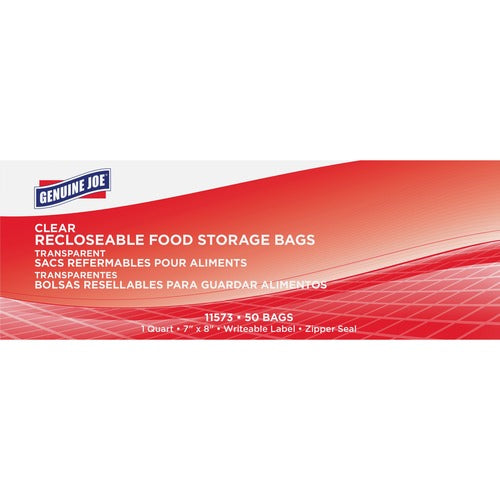 Genuine Joe GJO11573CT Food Storage Bags