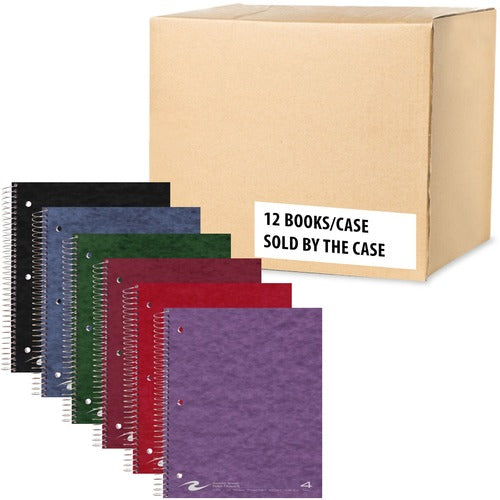Roaring Spring ROA11376CS College Ruled Four Subject Spiral Wirebound Notebook