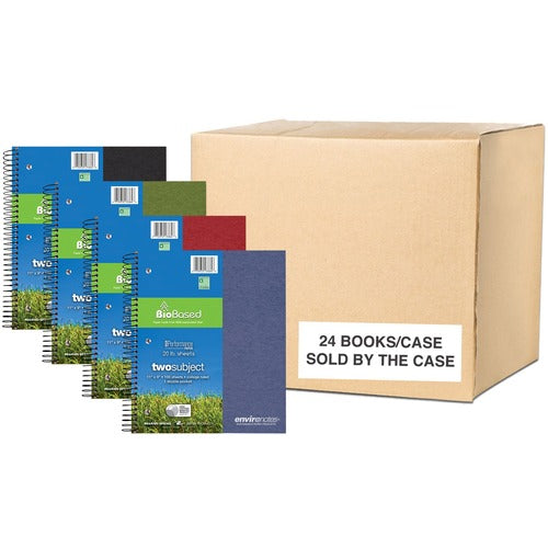 Roaring Spring ROA13364CS EnviroNotes Earthtone 2-Subject Notebook