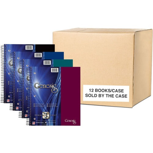 Roaring Spring ROA13114CS Genesis 3-Subject Notebook