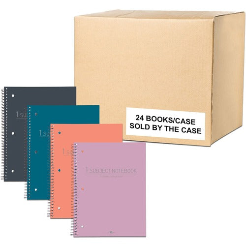 Roaring Spring ROA10034CS College Ruled Poly Cover One Subject Spiral Notebook