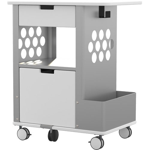 Focal SAF5202WH Rolling Storage Cart