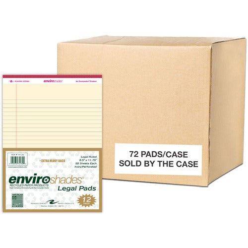 Roaring Spring ROA74130CS EnviroShades Colored Legal Pad