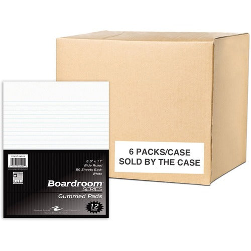Roaring Spring ROA24525CS Boardroom Series Gummed Pad
