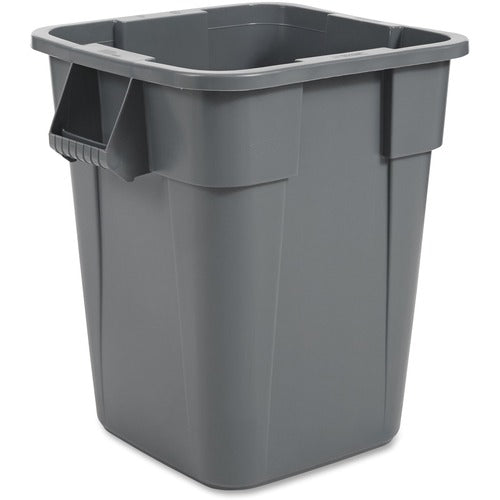 Rubbermaid Commercial RCP353600GYCT Brute Square Container