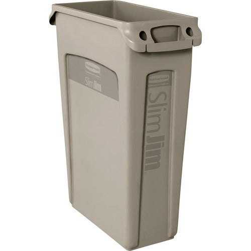 Rubbermaid Commercial RCP354060BGCT Slim Jim 23-Gallon Vented Waste Containers