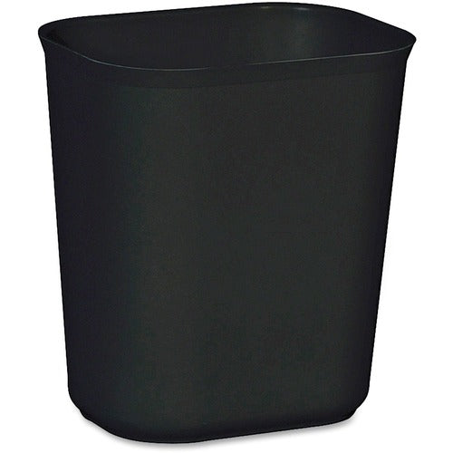 Rubbermaid Commercial RCP254100BKCT 14 QT Fire-Resistant Wastebaskets