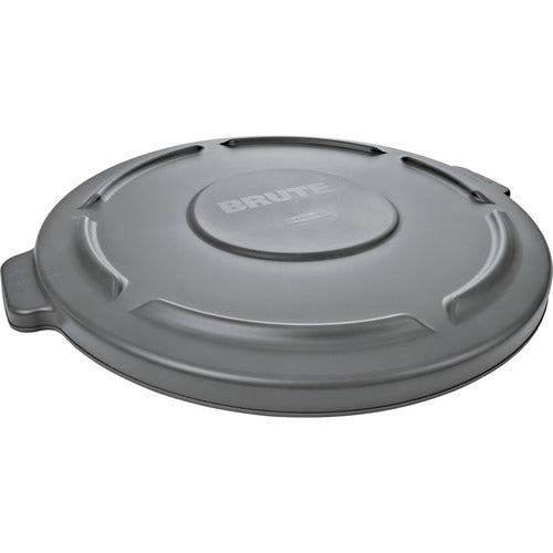 Rubbermaid Commercial RCP263100GYCT Brute 32-Gallon Container Flat Lids
